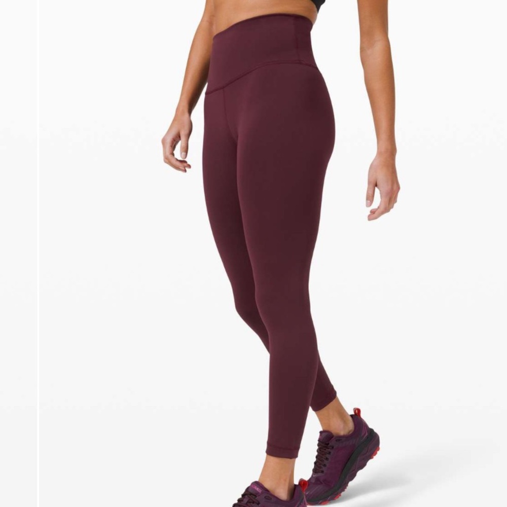 Lululemon Wunder Train High-Rise 25” cassis